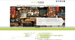 Desktop Screenshot of medusaturizm.com