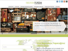 Tablet Screenshot of medusaturizm.com